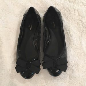 Kate Spade patent leather flats